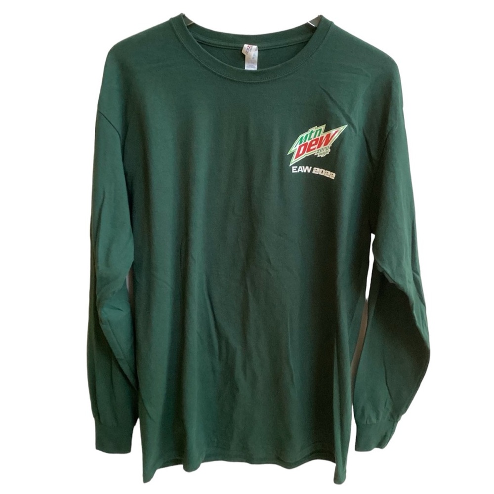Jerzees Dri-Power Mountain Dew Zero Sugar EAW 2022 Graphic Tee (Size: Large) - Picture 2 of 5